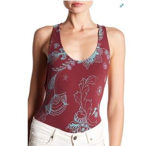 NWT Free People Something Pretty Bodysuit, Medium